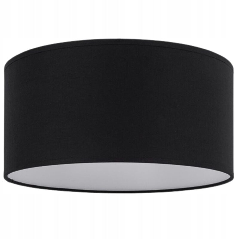 KLASYCZNY KLOSZ ABAŻUR WALEC DO LAMPY WISZĄCEJ STOJĄCEJ E27 20CM / 30CM / BIAŁY / CZARNY