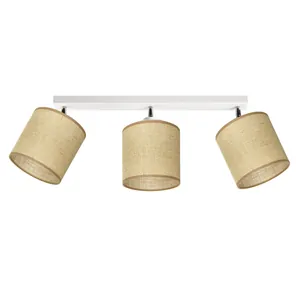 LAMPA LISTWA SUFITOWA ŻYRANDOL BOHO JUTOWA JUTA