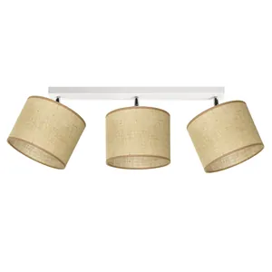 LAMPA LISTWA SUFITOWA ŻYRANDOL BOHO JUTOWA JUTA