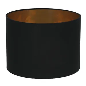 ABAŻUR WALEC DO LAMPY WISZĄCEJ STOJĄCEJ ZŁOTO 30CM 20CM