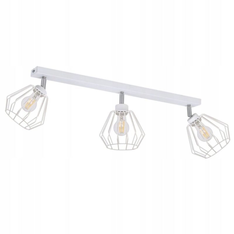 DESIGN LAMPA WISZĄCA ŻYRANDOL METAL PLAFON DIAMENT