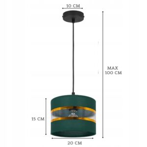 NOWOCZESNA LAMPA SUFITOWA WISZĄCA ZWIS KOLORY