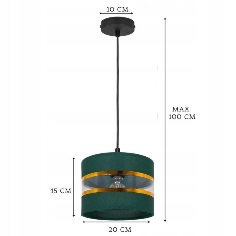 NOWOCZESNA LAMPA SUFITOWA WISZĄCA ZWIS KOLORY