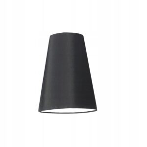 ABAŻUR KLOSZ DO LAMPY WISZĄCEJ KINKIETY PAJĄKA E27 STOŻEK KOLORY: SZARY / KASZMIR / CZARNY