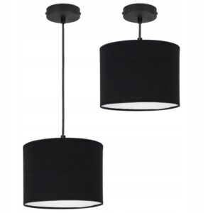 LAMPA WISZĄCA 1PŁ SUFITOWA ABAŻUR PLAFON KOLORY 20 CM / 30 CM