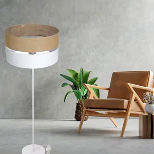 ABAŻUR KLOSZ DO LAMPY WISZĄCEJ JUTOWY DUO JUTA