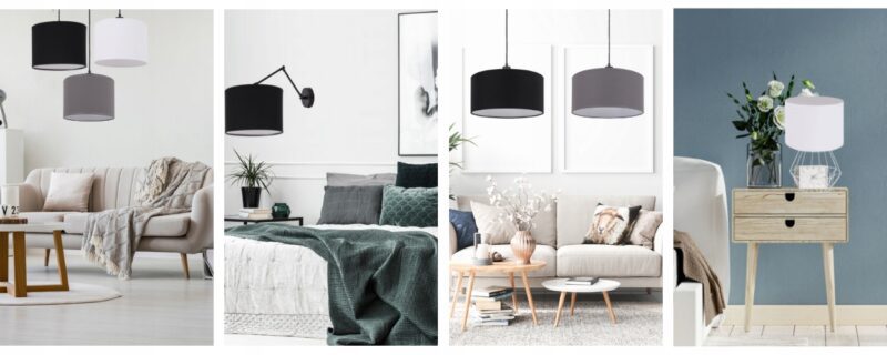 KLASYCZNA LAMPKA ŚCIENNA KINKIET WALEC E27 LED
