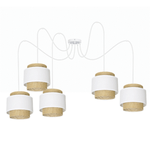 LAMPA WISZĄCA ŻYRADNOL JUTA BOHO SPIDER WARSTWOWY