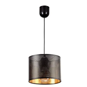LAMPA WISZĄCA SUFITOWA AŻUROWY ABAŻUR DZIURKOWANY LED