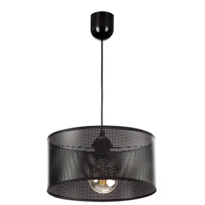 LAMPA WISZĄCA SUFITOWA AŻUROWY ABAŻUR DZIURKOWANY LED