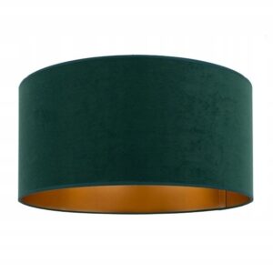 ABAŻUR WALEC DO LAMPY WISZĄCEJ STOJĄCEJ WELUR GOLD KOLORY / 20CM / 40CM