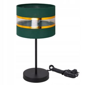 LAMPKA NOCNA STOŁOWA BIURKOWA E27 ZŁOTY LOFT