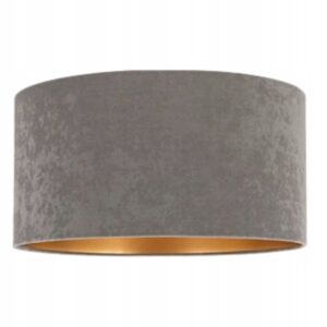 ABAŻUR WALEC DO LAMPY WISZĄCEJ STOJĄCEJ WELUR GOLD KOLORY / 20CM / 40CM
