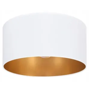 ABAŻUR WALEC DO LAMPY WISZĄCEJ STOJĄCEJ ZŁOTO 30CM 20CM
