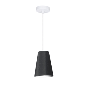 LAMPA WISZĄCA SUFITOWA ABAŻUR STOŻEK KOLORY E27 1-pkt
