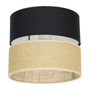 ABAŻUR KLOSZ DO LAMPY WISZĄCEJ JUTOWY DUO JUTA
