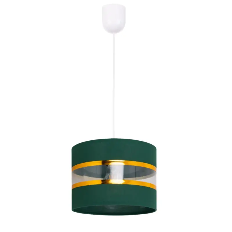 NOWOCZESNA LAMPA SUFITOWA WISZĄCA ZŁOTY PASEK LED