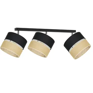 LAMPA SUFITOWA LISTWA PLAFON JUTA BOHO JUTOWA DUO