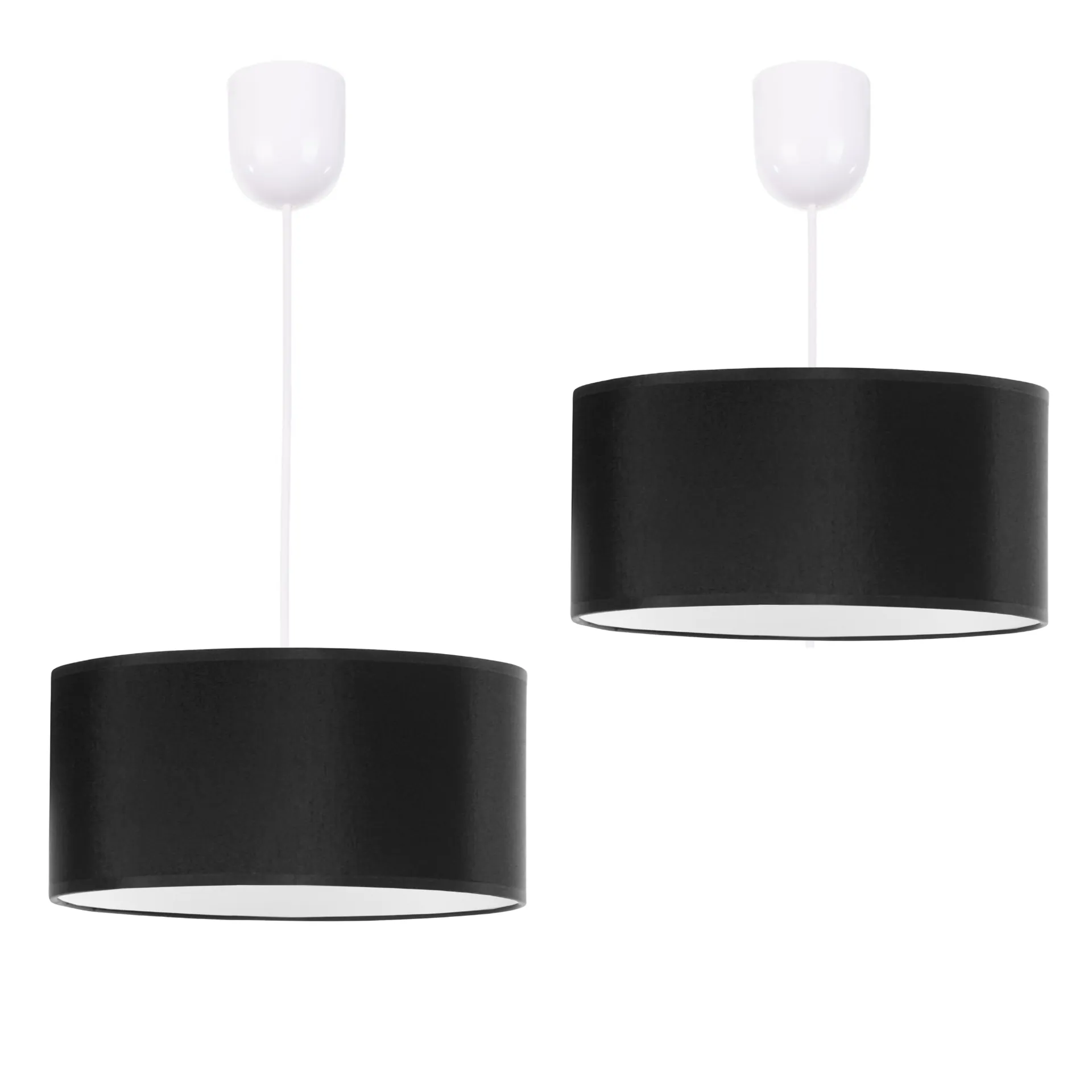 LAMPA WISZĄCA 1PŁ SUFITOWA ABAŻUR PLAFON KOLORY 20 CM / 30 CM