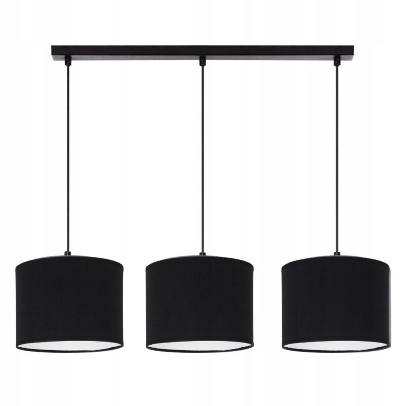 LAMPA SUFITOWA WISZĄCA ŻYRANDOL ZWIS DO SALONU E27 ABAZUR BIAŁY