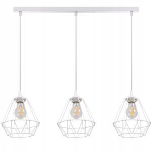 WISZĄCA NOWOCZESNA LAMPA SUFITOWA DIAMENT LOFT LED E27
