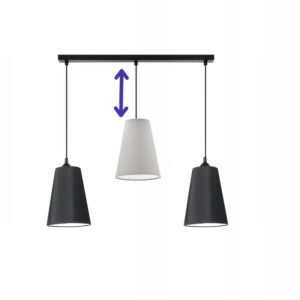 e294356e5da167d95bb35924aee0ad11.jpg LISTWA LAMPA WISZĄCA SUFITOWA ABAŻUR STOŻEK KOLORY E27