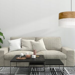 ABAŻUR KLOSZ WALEC DO LAMPY WISZĄCEJ LOFTOWY DZIURKI 20CM / 30CM / 40CM / BIAŁY / CZARNY