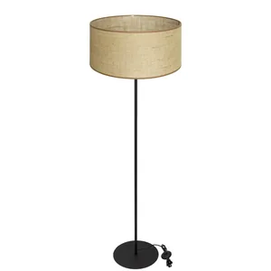 JUTOWA BOHO LAMPA STOJĄCA ABAŻUR WALEC JUTA 40CM