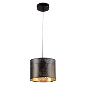 LAMPA SUFITOWA WISZĄCA ABAŻUR Z DZIURKAMI