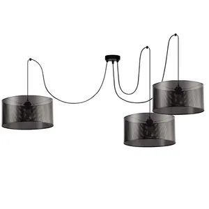 lampa-z-abazurem-rattan (6) AŻUROWA LAMPA SUFITOWA SPIDER ABAŻUR Z DZIURKAMI 3-pkt / 5-pkt / 20cm / 30 cm