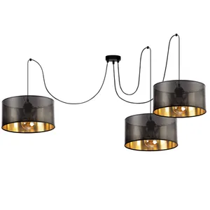 lampa-z-abazurem-rattan (7) AŻUROWA LAMPA SUFITOWA SPIDER ABAŻUR Z DZIURKAMI 3-pkt / 5-pkt / 20cm / 30 cm
