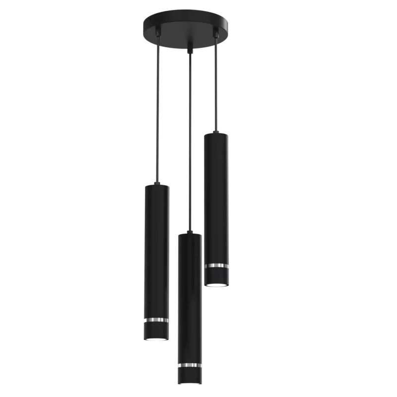 LAMPA WISZĄCA SUFITOWA TUBA ZWIS METAL GU10 LED SOPEL 1-pkt 2-pkt 3-pkt WARIANTY