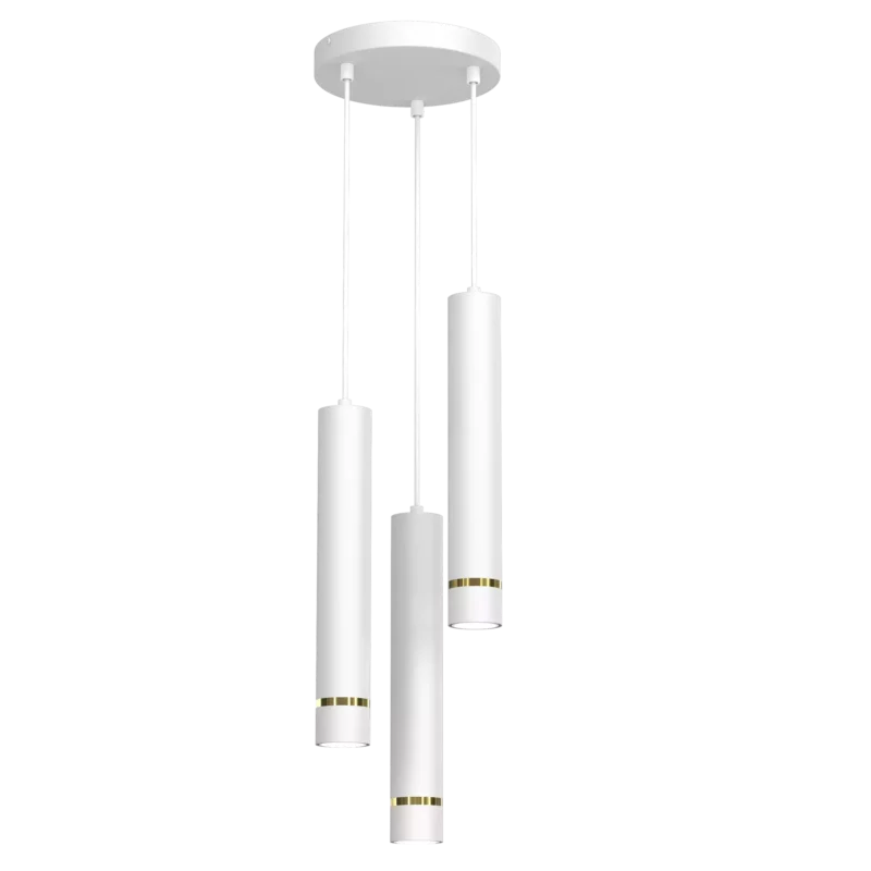 LAMPA WISZĄCA SUFITOWA TUBA ZWIS METAL GU10 LED SOPEL 1-pkt 2-pkt 3-pkt WARIANTY