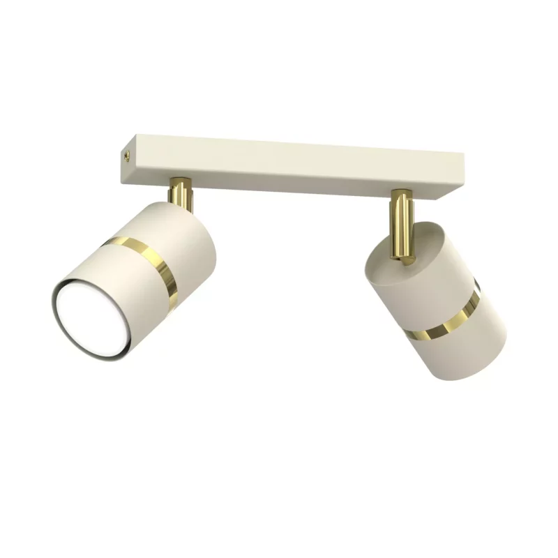 041_03 LAMPA SUFITOWA REFLEKTOR PLAFON GU10 BEŻ KASZMIR WARIANTY