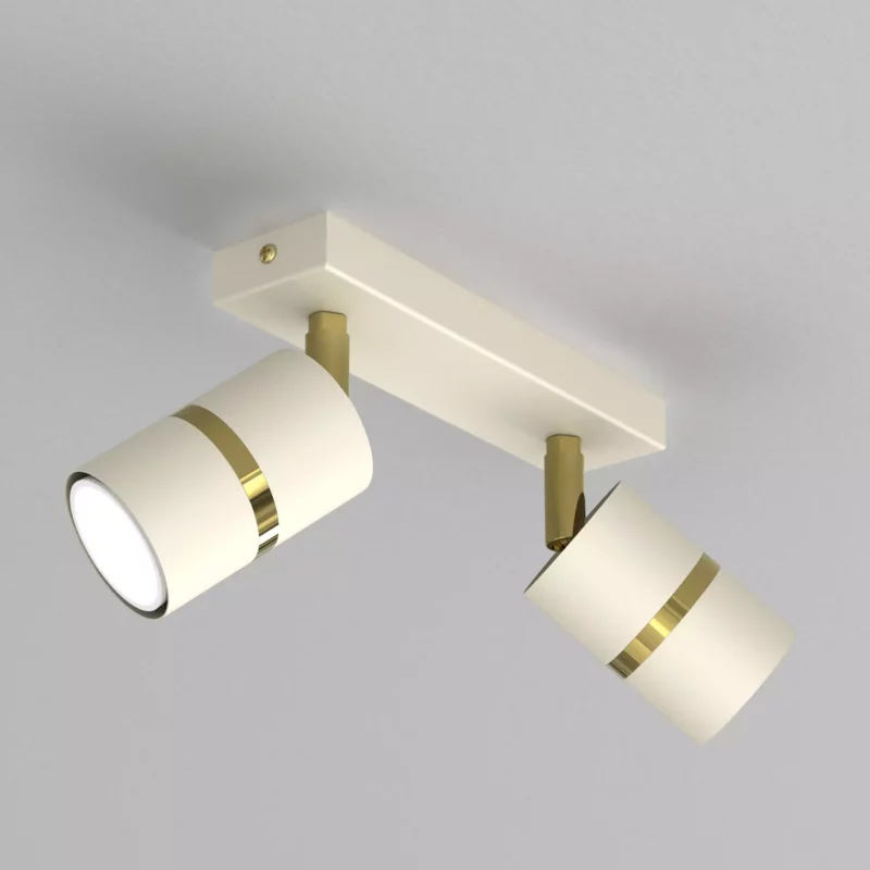 041_03_02 LAMPA SUFITOWA REFLEKTOR PLAFON GU10 BEŻ KASZMIR WARIANTY
