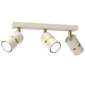 041_04 LAMPA SUFITOWA REFLEKTOR PLAFON GU10 BEŻ KASZMIR WARIANTY