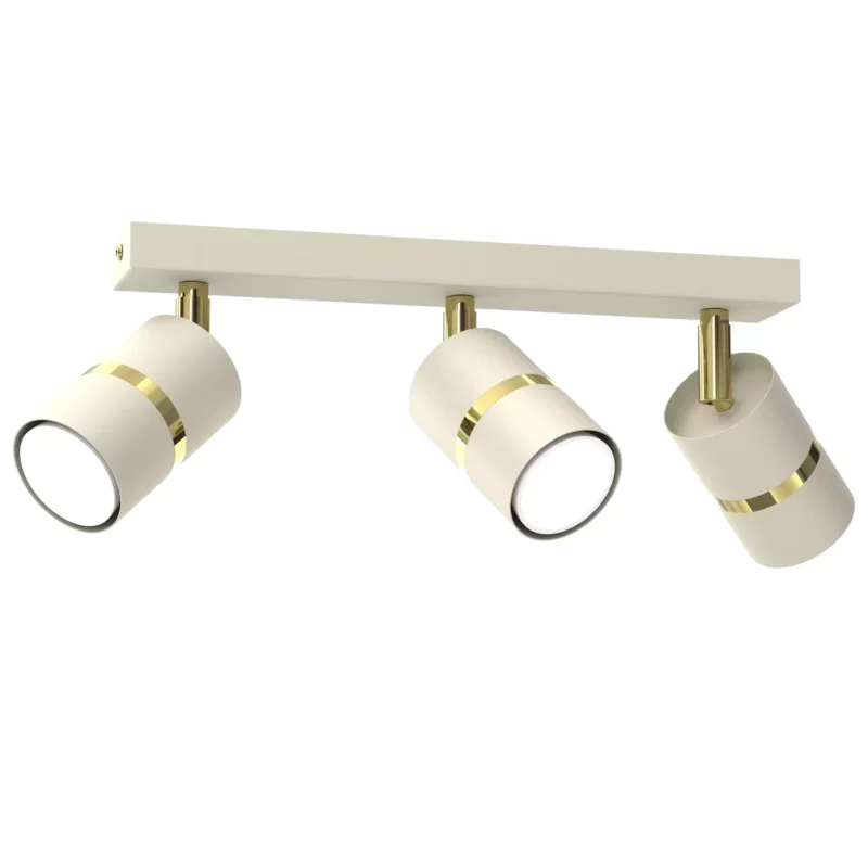 041_04 LAMPA SUFITOWA REFLEKTOR PLAFON GU10 BEŻ KASZMIR WARIANTY