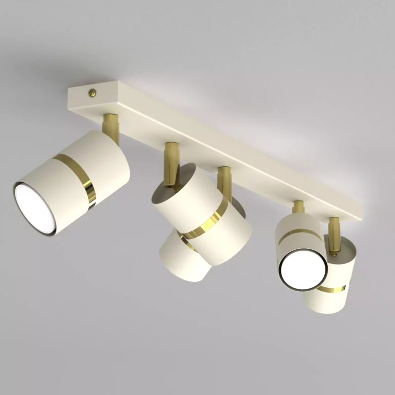 041_09_02 LAMPA SUFITOWA REFLEKTOR PLAFON GU10 BEŻ KASZMIR WARIANTY