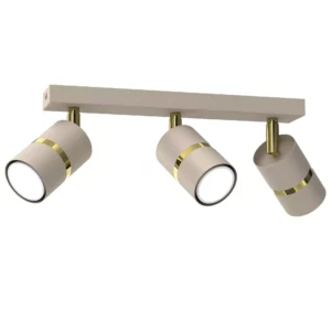 056_004 LAMPA SUFITOWA REFLEKTOR PLAFON GU10 BEŻ KASZMIR WARIANTY