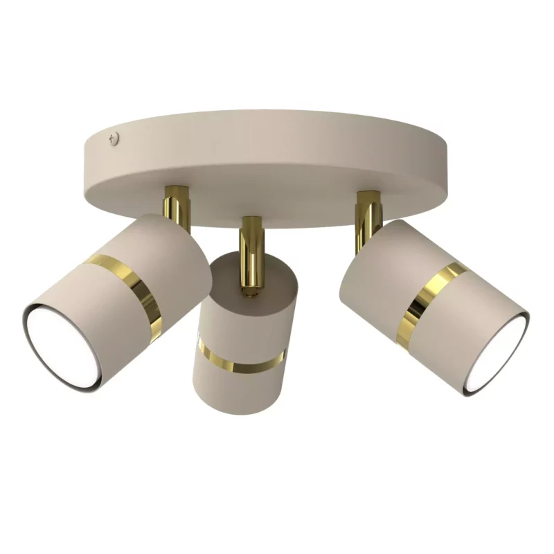 LAMPA SUFITOWA BEŻOWA KASZMIROWA NA KOLE WARIANTY