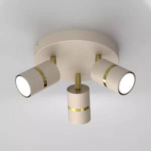 LAMPA SUFITOWA BEŻOWA KASZMIROWA NA KOLE WARIANTY