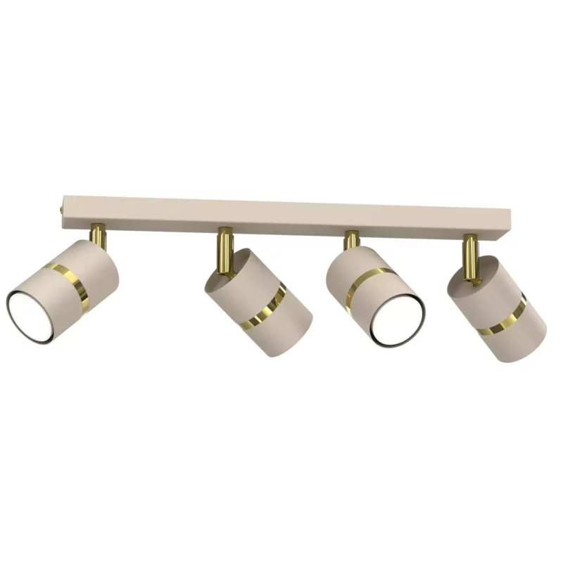 056_006 LAMPA SUFITOWA REFLEKTOR PLAFON GU10 BEŻ KASZMIR WARIANTY