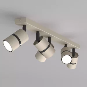 056_018_2 LAMPA SUFITOWA REFLEKTOR PLAFON GU10 BEŻ KASZMIR WARIANTY