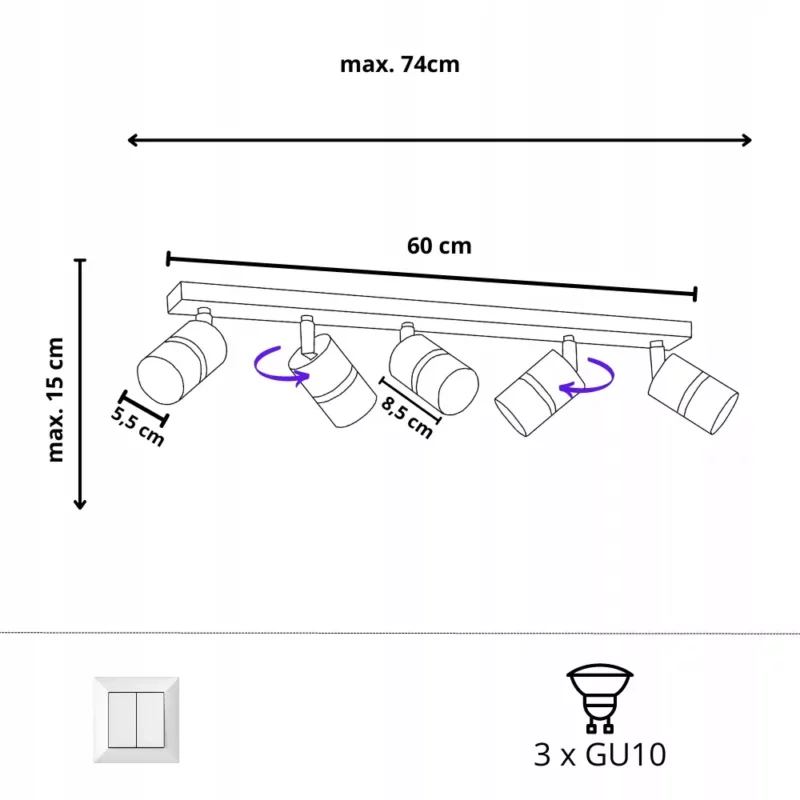 09afe07b9858e548078f76594de5a0ac.webp LAMPA SUFITOWA REFLEKTOR PLAFON GU10 BEŻ KASZMIR WARIANTY