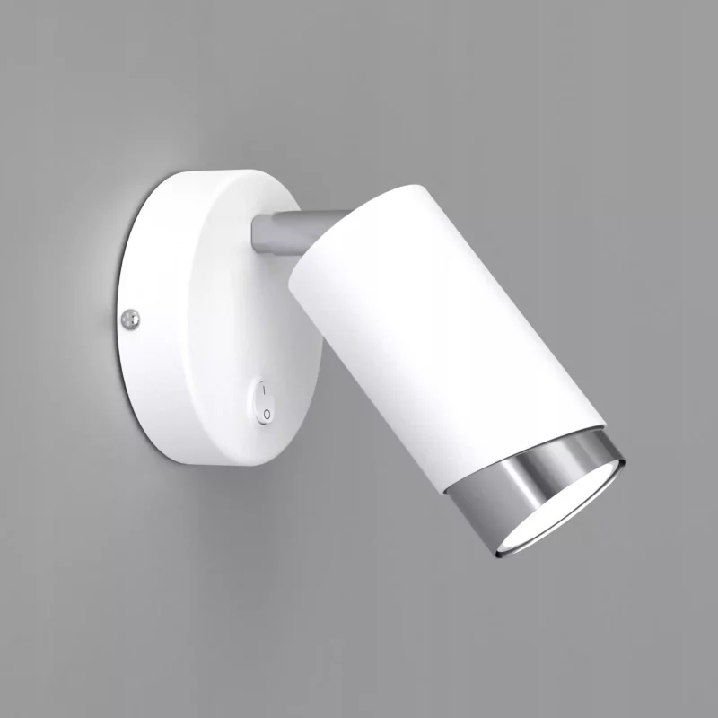 PLAFON KINKIET RUCHOMY LAMPA ŚCIENNA SPOT GU10 LED BEŻ BIAŁY WARANTY