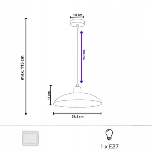 104a4da7ae77b61bc79d4e1d8b9613a8.webp LAMPA WISZĄCA ŻYRANDOL SUFITOWA ZWIS LOFT ZŁOTY