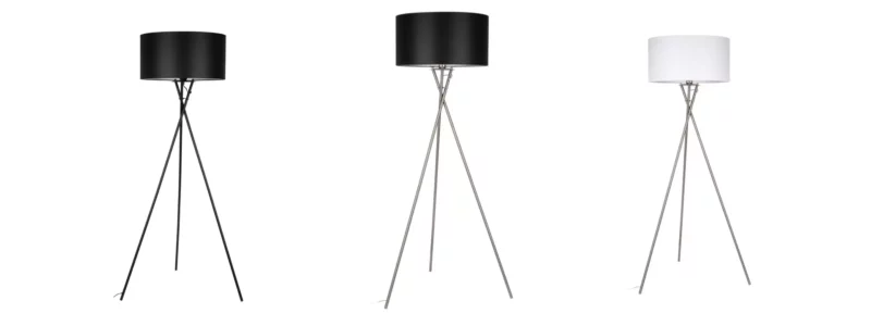 Lampa Podłogowa Hugo E27 Satyna