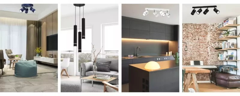 LAMPA WISZĄCA SUFITOWA TUBA ZWIS METAL GU10 LED SOPEL 1-pkt 2-pkt 3-pkt WARIANTY