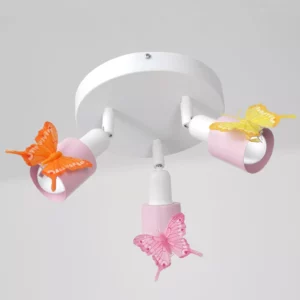 PLAFON LAMPA SUFITOWA ŻYRANDOL DLA DZIEWCZYNKI LED NA KOLE / LISTWA / KINKIET