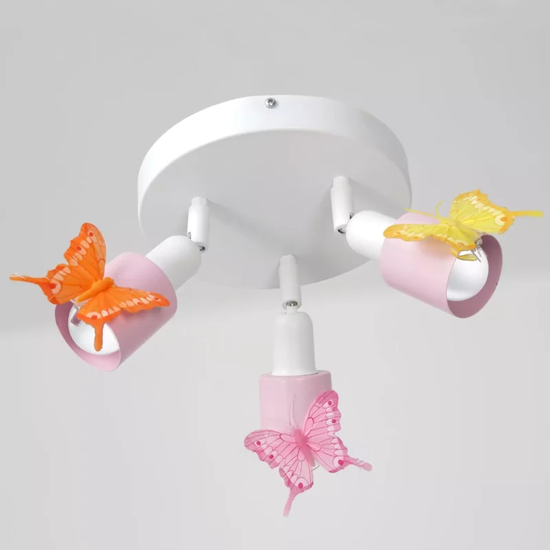 PLAFON LAMPA SUFITOWA ŻYRANDOL DLA DZIEWCZYNKI LED NA KOLE / LISTWA / KINKIET
